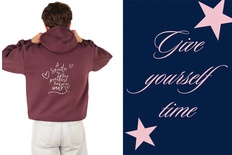 Hoodie: Give yourself time