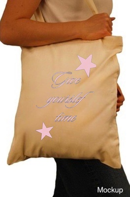 Tote Bag: Give yourself time