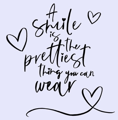T-Shirt: A Smile is the prettiest Thing you can wear